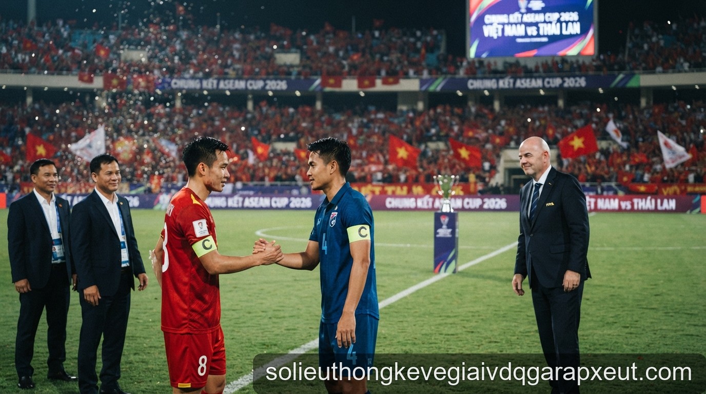 Chung kết ASEAN Cup 2026: Việt Nam và Thái Lan đối đầu trong sự chứng kiến của Chủ tịch FIFA