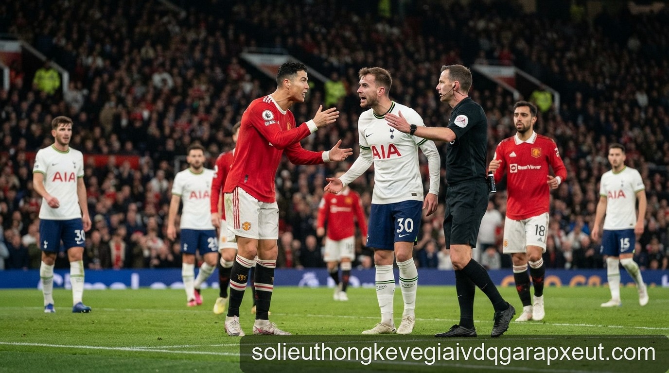 Ngoại hạng Anh vòng 6: MU và Tottenham chia điểm trong trận cầu đầy tranh cãi
